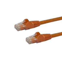 StarTech 0.5m Orange Snagless Cat6 Patch Cable