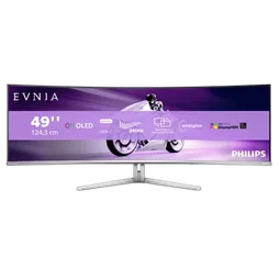 Philips EVNIA 49M2C8900/00 - 48.9" CURVE QD-OLED 240Hz 0.03ms USB-C Ambiglow Compatible G-SYNC