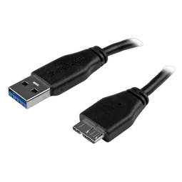 StarTech 3m 10ft Slim USB 3.0 Micro B Cable -M/M