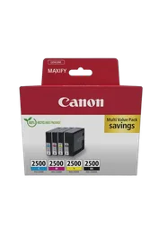 Canon Cartouche d'encre PGI-2500 - Pack de 4 couleurs