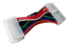 Adaptateur alimentation 20F->24M broches — vue 1