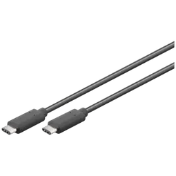 MCL Samar Câble USB-C 3.1 mâle/mâle - 1m - Noir