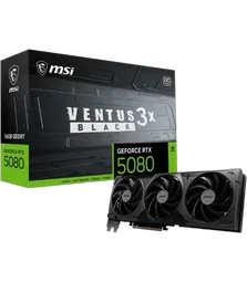 MSI GeForce RTX 5080 16G VENTUS 3X OC BLACK
