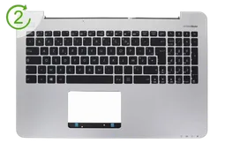 Asus Clavier argenté Asus - 90NB0647-R32FR0