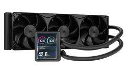 Corsair NAUTILUS II 360 RS LCD - 360mm - Noir