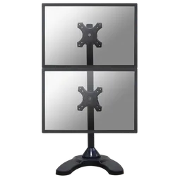 NewStar Desk Mount Dual 10-27" Grom BLACK