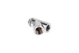 Alphacool Connecteur en Y 45° Argent - G1/4