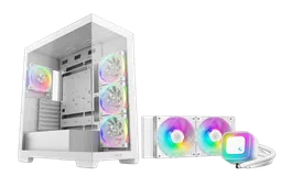 Deepcool CG580 4F Blanc + LE240 V2 - Blanc - 240mm