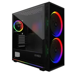 M.RED STORM DESTROYER Glass-G - ARGB - MT/ATX