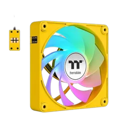 Thermaltake CT120 EX Reverse ARGB (Pack de 3x120mm) - Jaune