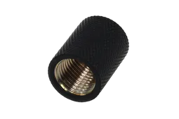 Alphacool Fitting Femelle/Femelle manchon droit - G1/4" Noir