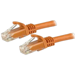 StarTech 1m Orange Snagless UTP Cat6 Patch Cable