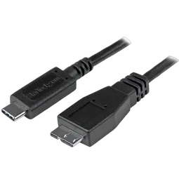 StarTech USB C to Micro USB Cable 0.5m USB 3.1