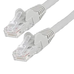 StarTech 2m LSZH CAT6 Ethernet Cable 10GbE Grey