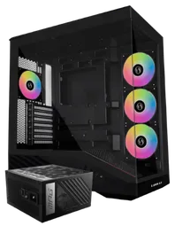 Lian-Li Vector V100 RGB Noir + ATX 1000W - 80+ Gold - MPG