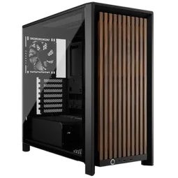 Corsair FRAME 4000D WOOD RS Noir - MT/Sans Alim/E-ATX