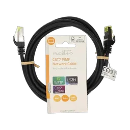 Nedis Câble RJ45 Cat7 S/FTP - 2m - Noir
