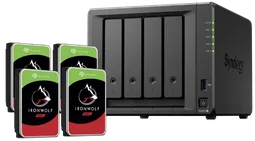 Synology DS425+ - 4 Baies avec 4 disques de 8To IronWolf
