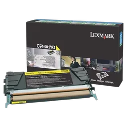 Lexmark - Jaune - C746A1YG