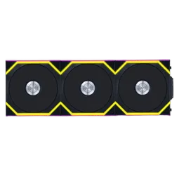 Lian-Li UNI FAN SL ARGB PWM - Pack de 3 120mm - Noir - REVERSE