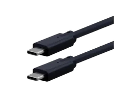 Câble USB-C-USB-C mâle/mâle - 4K 100W 3m - Noir