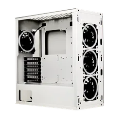 M.RED Porte Latérale Métal Pleine blanche pour WHITE DESTROYER  - MR-PLW1