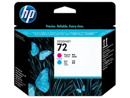 HP No72 Magenta and Cyan Printhead