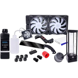 Alphacool Kit Watercooling complet  -  Hurrican 240mm XT45