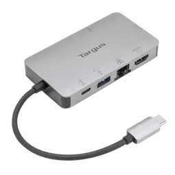 Targus USB-C pour un seul écran 4K HDMI/VGA avec Power Delivery 100 W et fonction pass-through