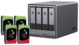 UGREEN DXP4800 Plus - 4 Baies avec 4 disques de 8To
