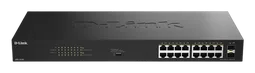 D-LINK SWITCH POE 16XGE + 2XSFP