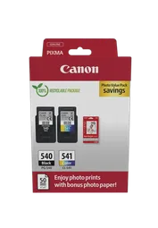 Canon Pack Noire + Couleur - PG-540/CL-541 PV