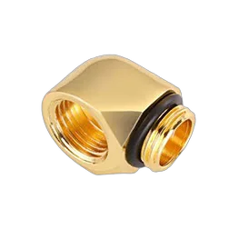 Fitting Male/femelle 90° Or - 14mm