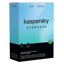 Kaspersky Antivirus Standard Boîte - 1 An / 1 PC
