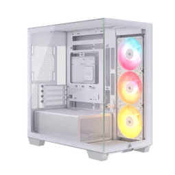 Corsair ATX 2800X RS-R ARGB Blanc - mT/Sans Alim/mATX