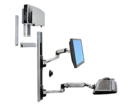 Ergotron 45-247-026/LX Wall Mount System Silver
