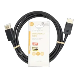 Nedis Câble DisplayPort 2.1 mâle/mâle - 2m - Noir