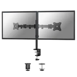 NewStar Desk Mount 10-27" Tilt/Rotate/Swiv BLACK