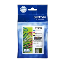 Brother Pack LC422XLVAL (Noir/Cyan/Magenta/Jaune)