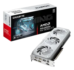Gigabyte Radeon 9060 XT GAMING OC Ice 16Go V1 Blanc