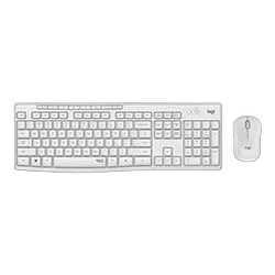 MK295 Silent Wireless Combo WHITE