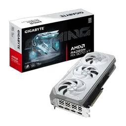 Gigabyte Radeon 9070 XT GAMING OC Ice 16Go V1 Blanc