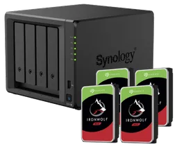 Synology DS925+ - 4 Baies avec 4 disques de 12To IronWolf