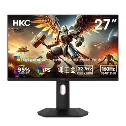 HKC G27H7P - 27" 4K 160Hz ou FHD 320Hz Fast-IPS 1ms Pivot FreeSync