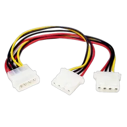 StarTech LP4 to 2x LP4 Power Y Cable