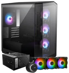 MSI MAG PANO M100R PZ Noir + MPG A1000GS + MAG CORELIQUID E360