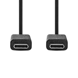 Nedis Câble USB-C 3.2 mâle/mâle - 240W - 1m - Noir