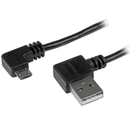 StarTech 2m 6 ft Right Angle Micro-USB Cable