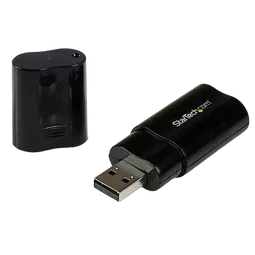 StarTech USB Audio Adapter External Sound Card