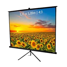 Kimex International Ecran de projection trépied - réglable 40-120cm